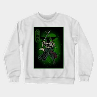 roronoa zoro sword anime one piece Crewneck Sweatshirt